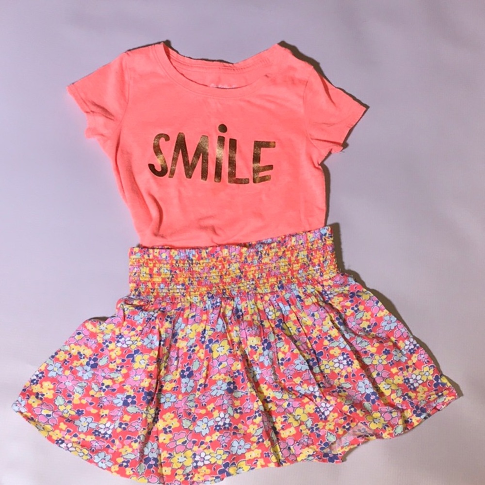 Oshkosh floral skirt